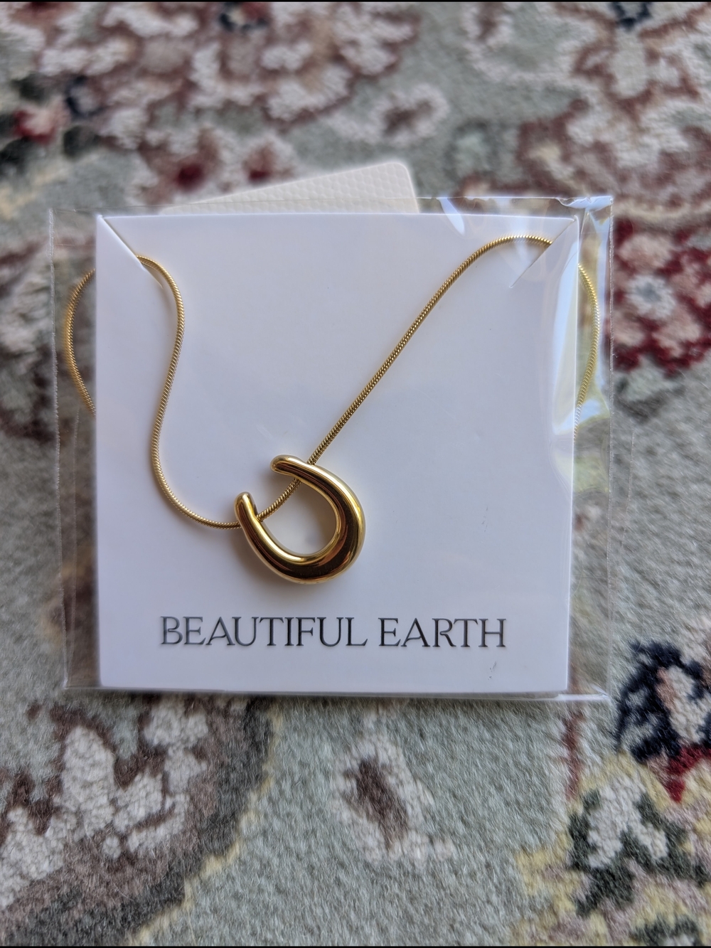Lucky Horseshoe Necklace
